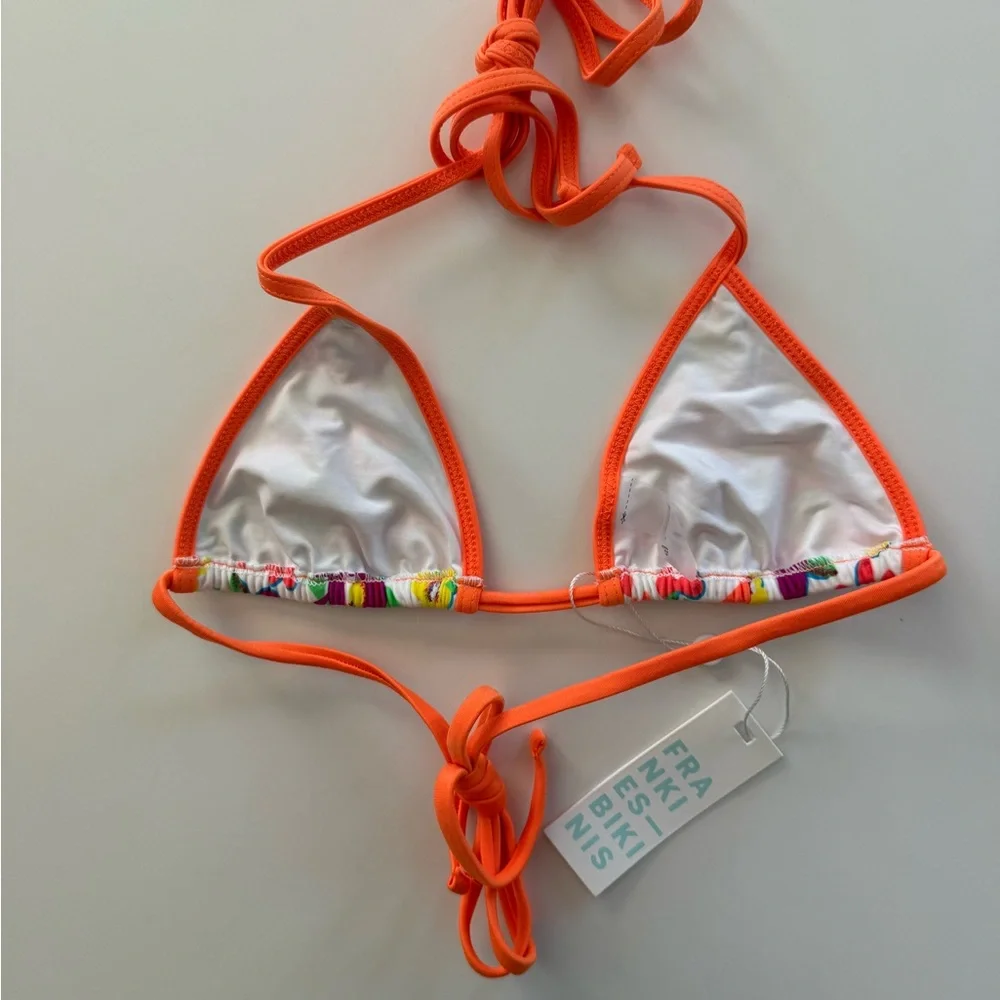 Frankies Bikinis Coastal Satin Top New size Small